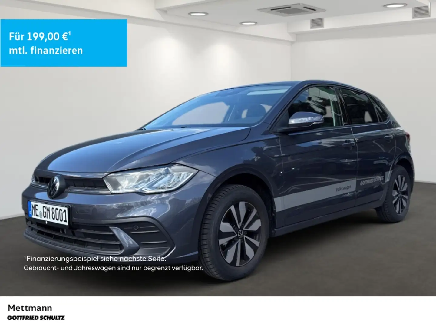 Volkswagen Polo 1.0 TSI Move LED NAVI SHZ PDC DAB Grau - 1