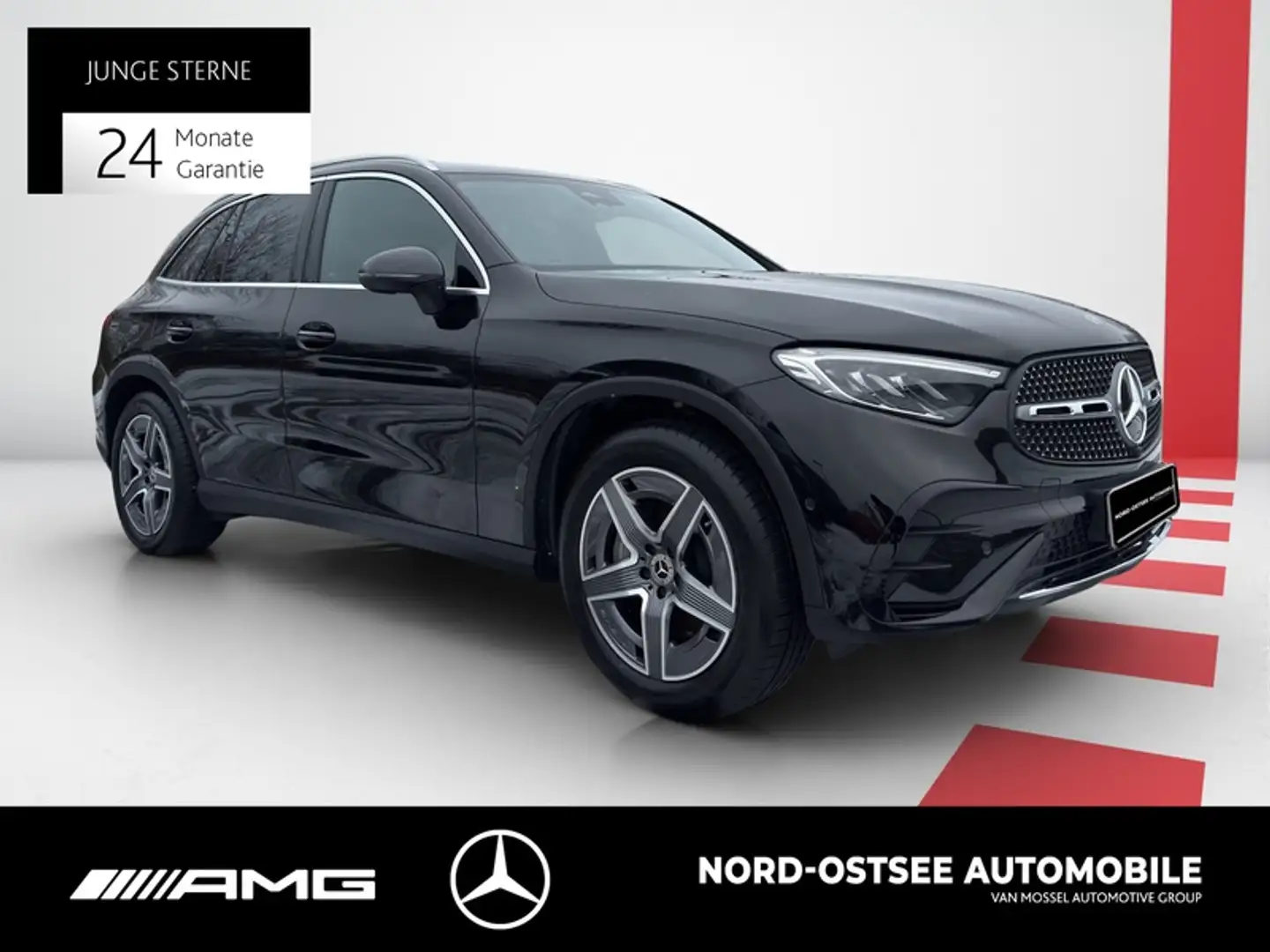 Mercedes-Benz GLC 300 d 4M AMG KEYLESS-GO MBUX SHZ KLIMA Noir - 2