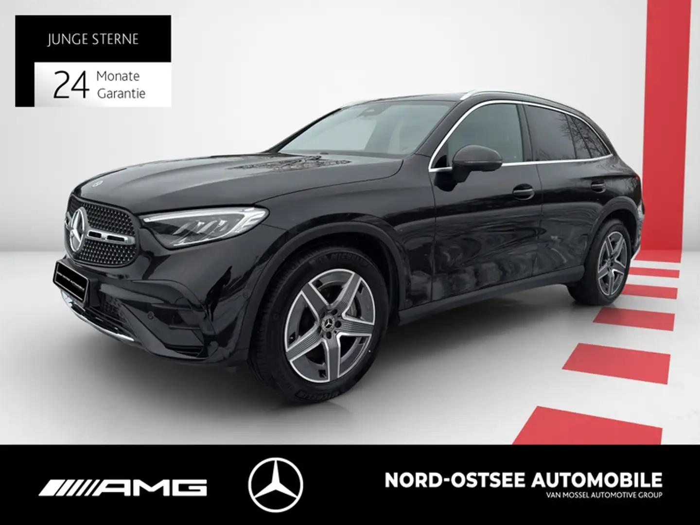 Mercedes-Benz GLC 300 d 4M AMG KEYLESS-GO MBUX SHZ KLIMA Noir - 1