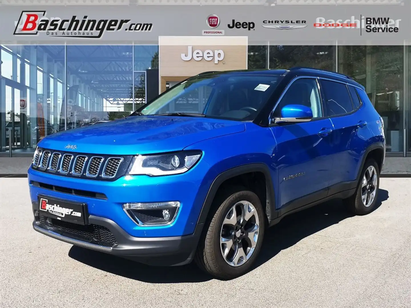 Jeep Compass 1,4 MultiAir2 FWD Limited Schwarz - 1