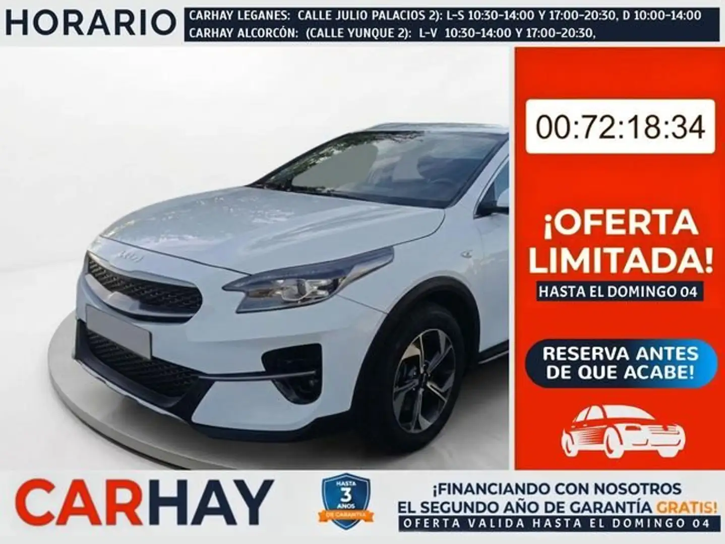 Kia XCeed 1.0 T-GDi Emotion 88kW (120CV) Blanco - 1