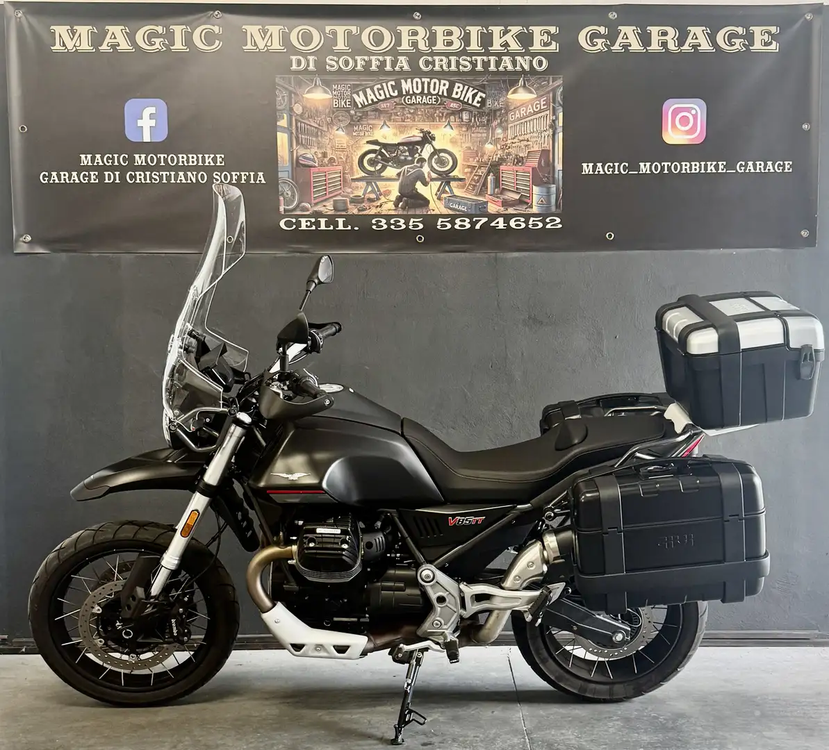 Moto Guzzi V 85 TT TT Nero - 2