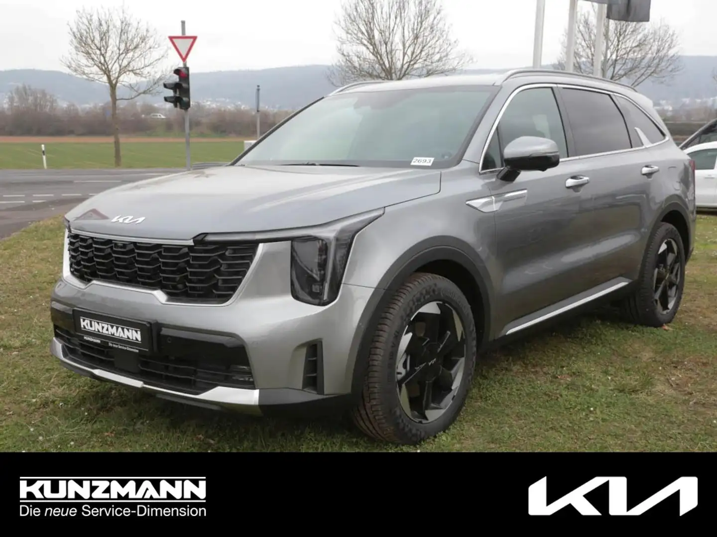 Kia Sorento 1.6T HEV AWD Platinum Navi HeadUp 360° Szürke - 1