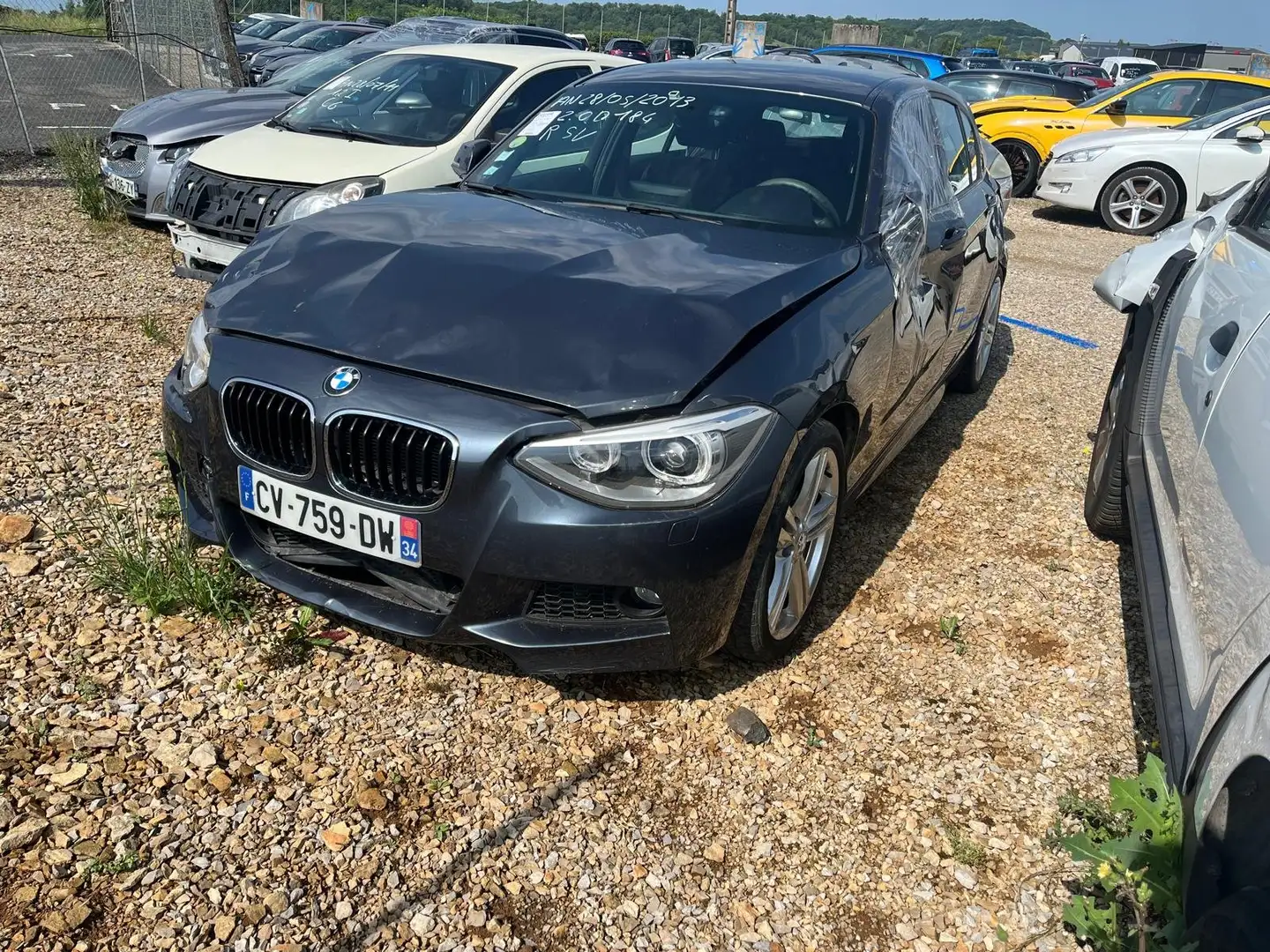 BMW 120 Série 1 120D XDrive 184 M Sport / CV759 Schwarz - 2
