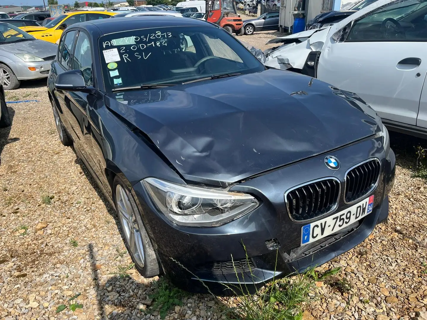 BMW 120 Série 1 120D XDrive 184 M Sport / CV759 Schwarz - 1