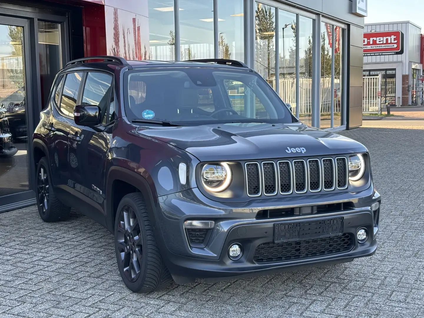 Jeep Renegade 1.5T e-Hybrid S | Leer | Camera | Led verlichting Gris - 2