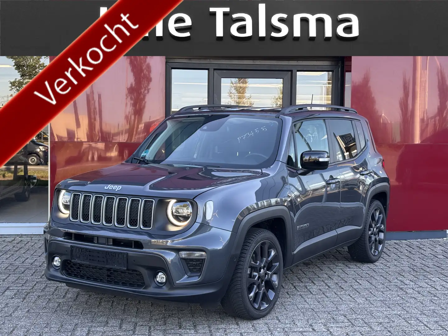 Jeep Renegade 1.5T e-Hybrid S | Leer | Camera | Led verlichting Gris - 1