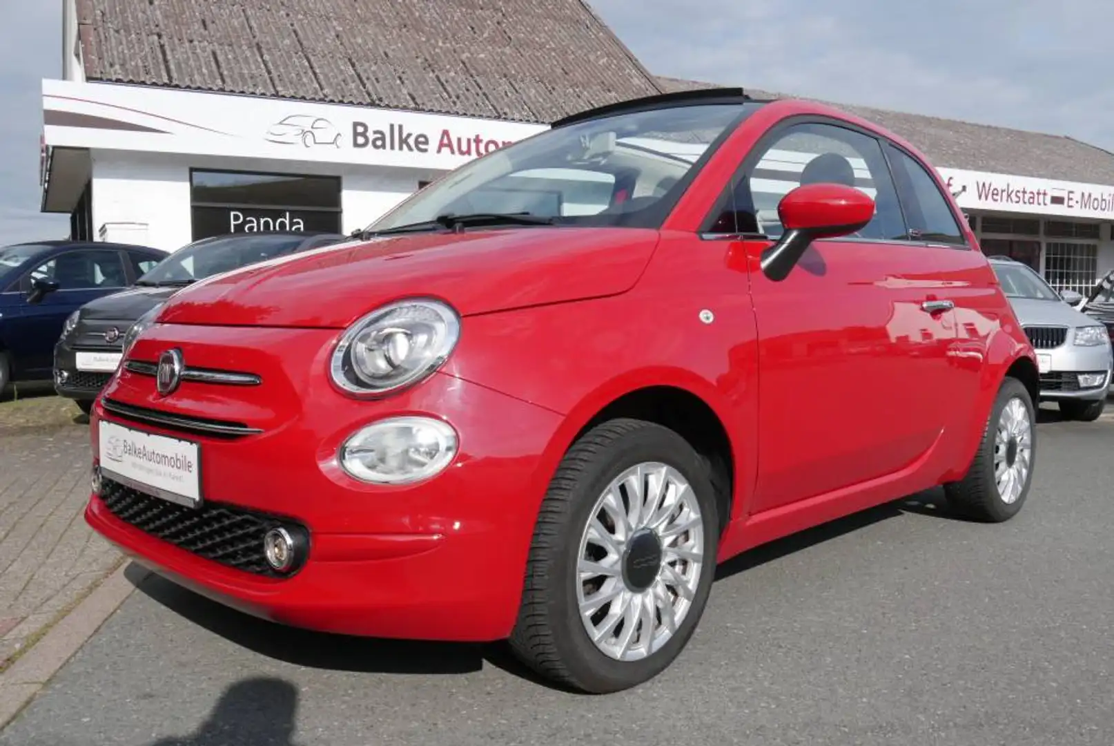 Fiat 500C Cabrio 1.2 Lounge *Klimaauto*PDC*Allwetterr.*uvm! Rouge - 2