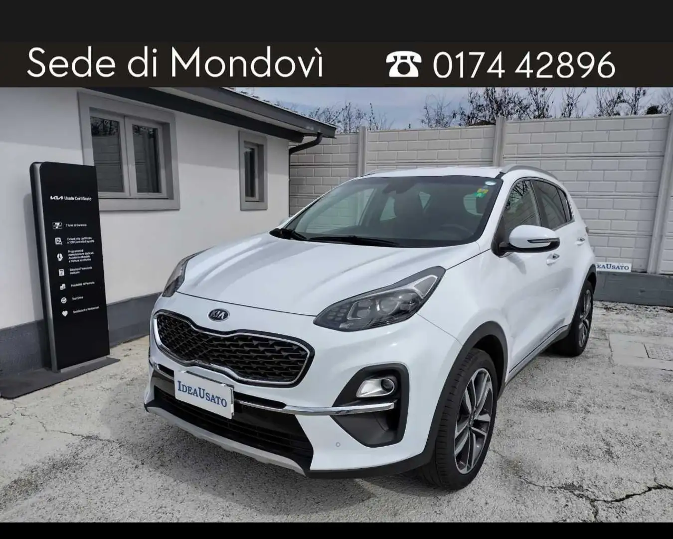 Kia Sportage 1.6 ECOGPL Style Bianco - 1