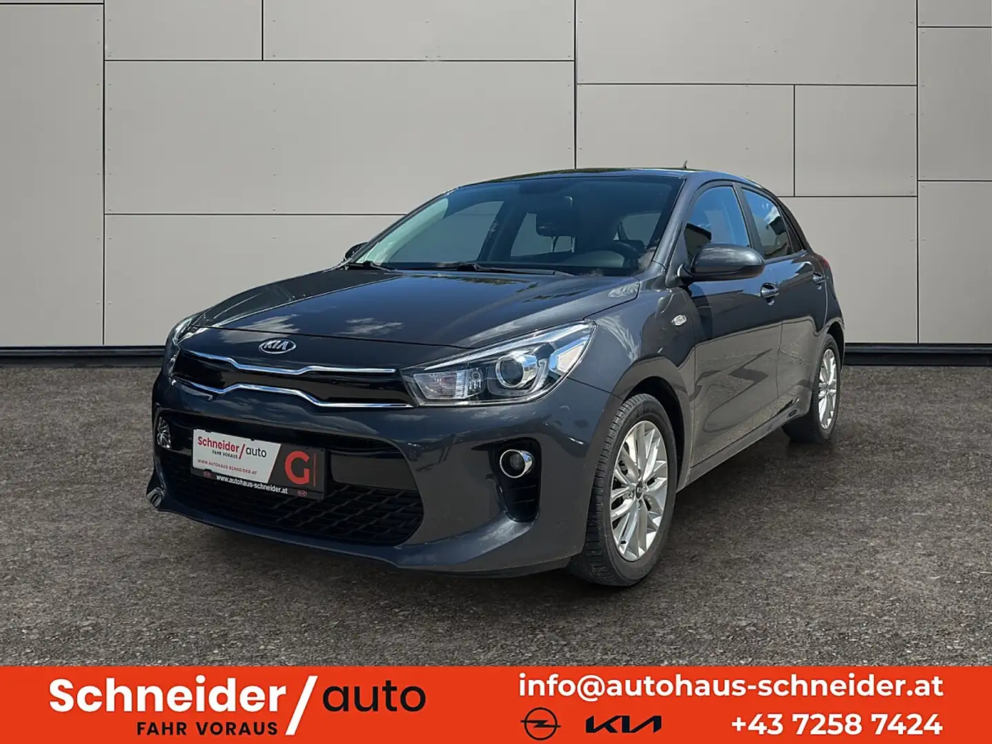 Kia Rio 1,25 MPI Silber ISG Grau - 1