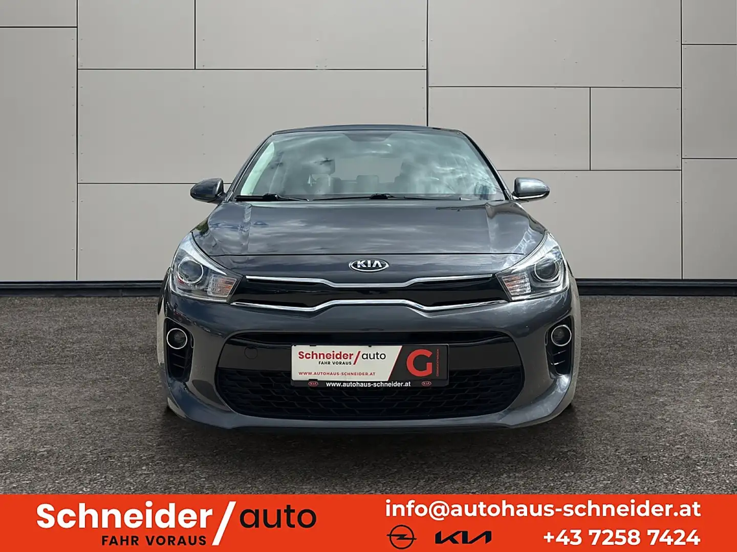 Kia Rio 1,25 MPI Silber ISG Grau - 2
