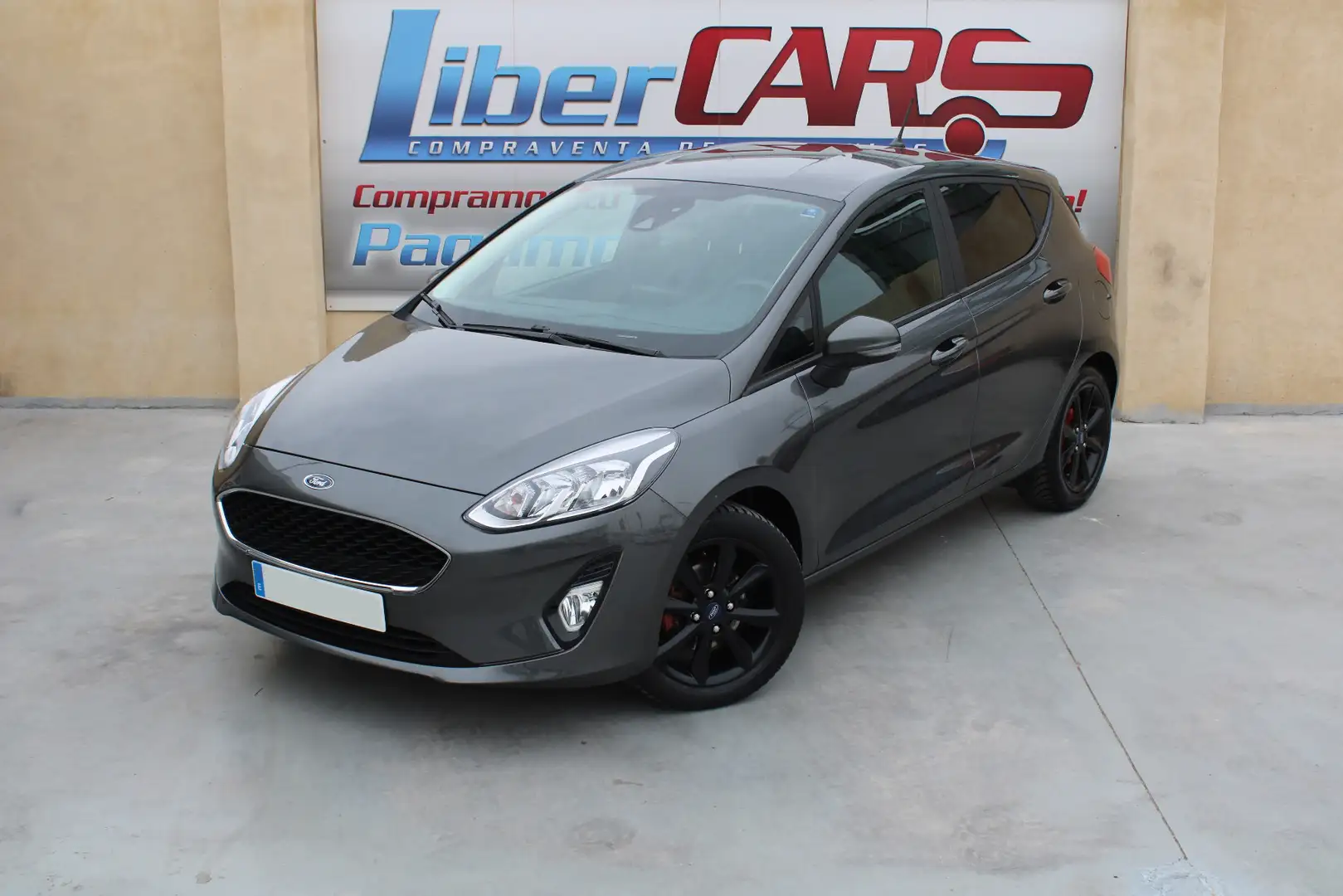 Ford Fiesta 1.0 EcoBoost S/S ST Line 100 Gris - 2