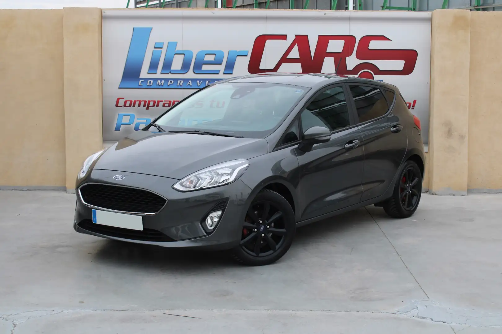Ford Fiesta 1.0 EcoBoost S/S ST Line 100 Gris - 1