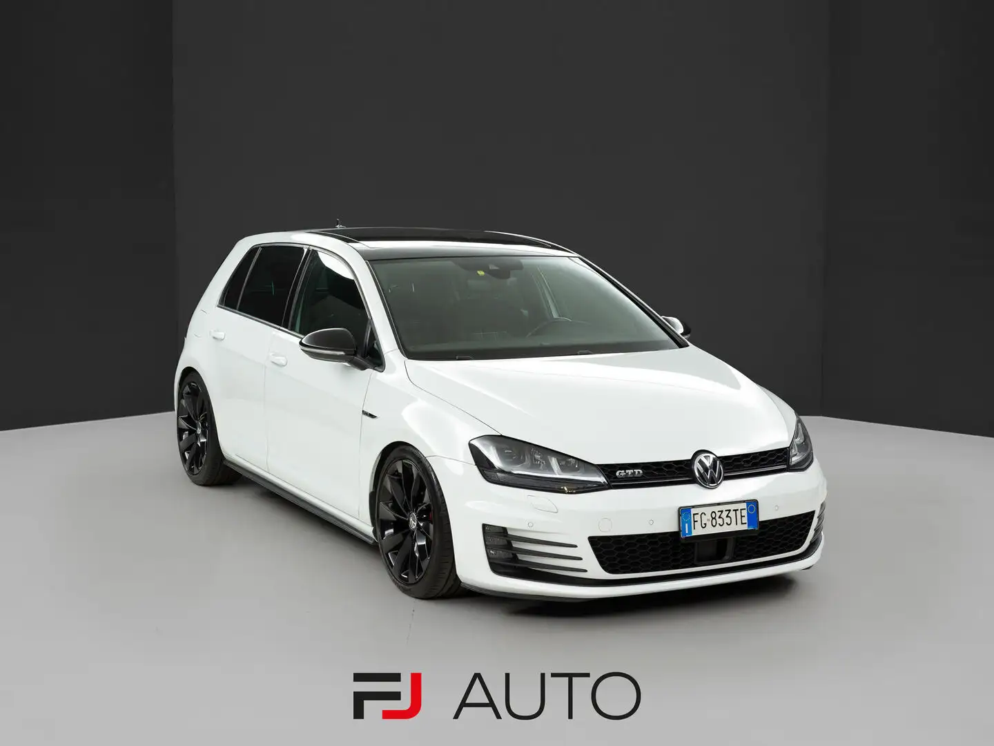 Volkswagen Golf 2.0 TDI GTD 5p (5 porte) Bianco - 2