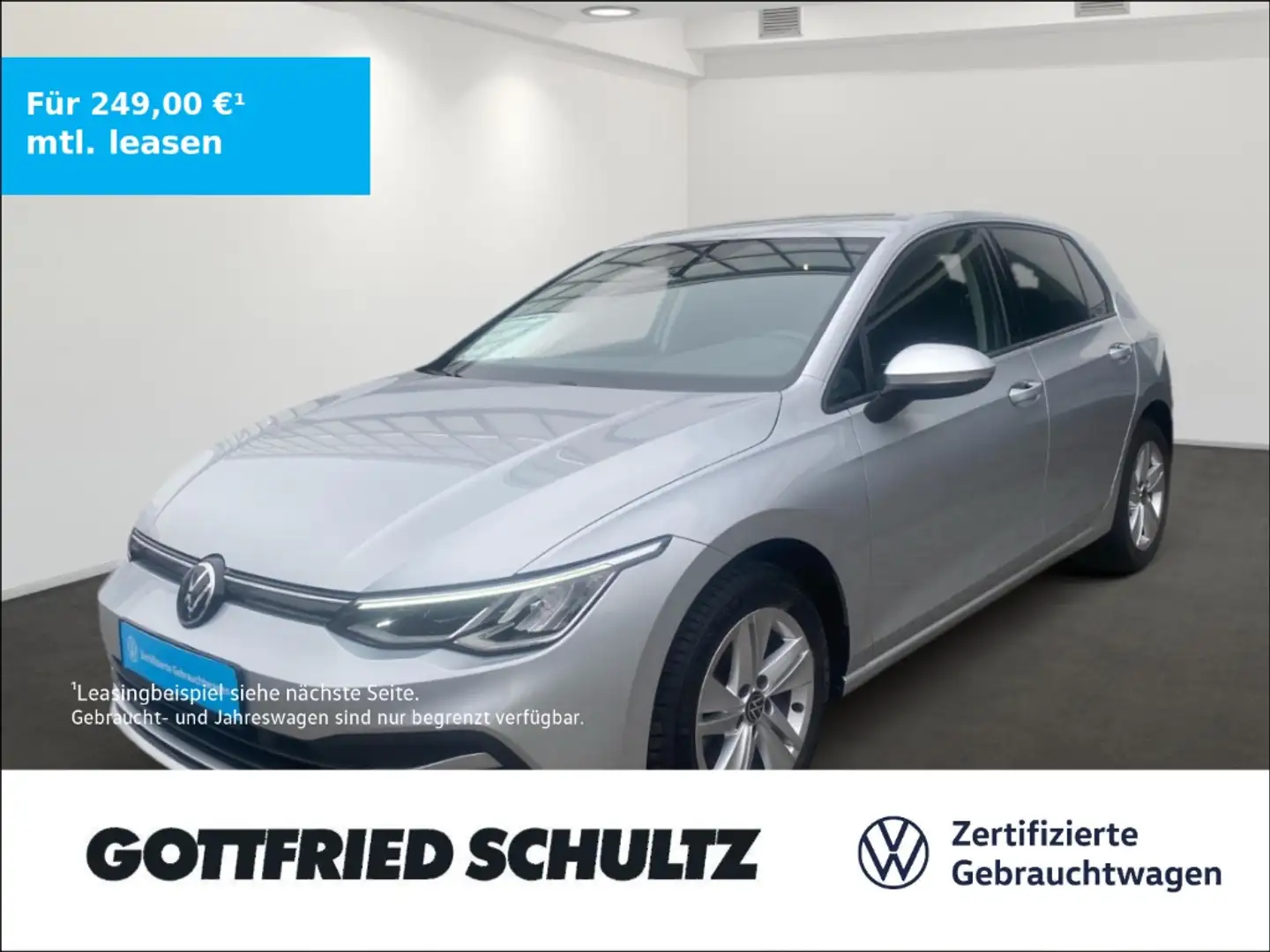 Volkswagen Golf 1.5 TSI LED NAV SHZ EPH ALLSEASON Life Grijs - 1
