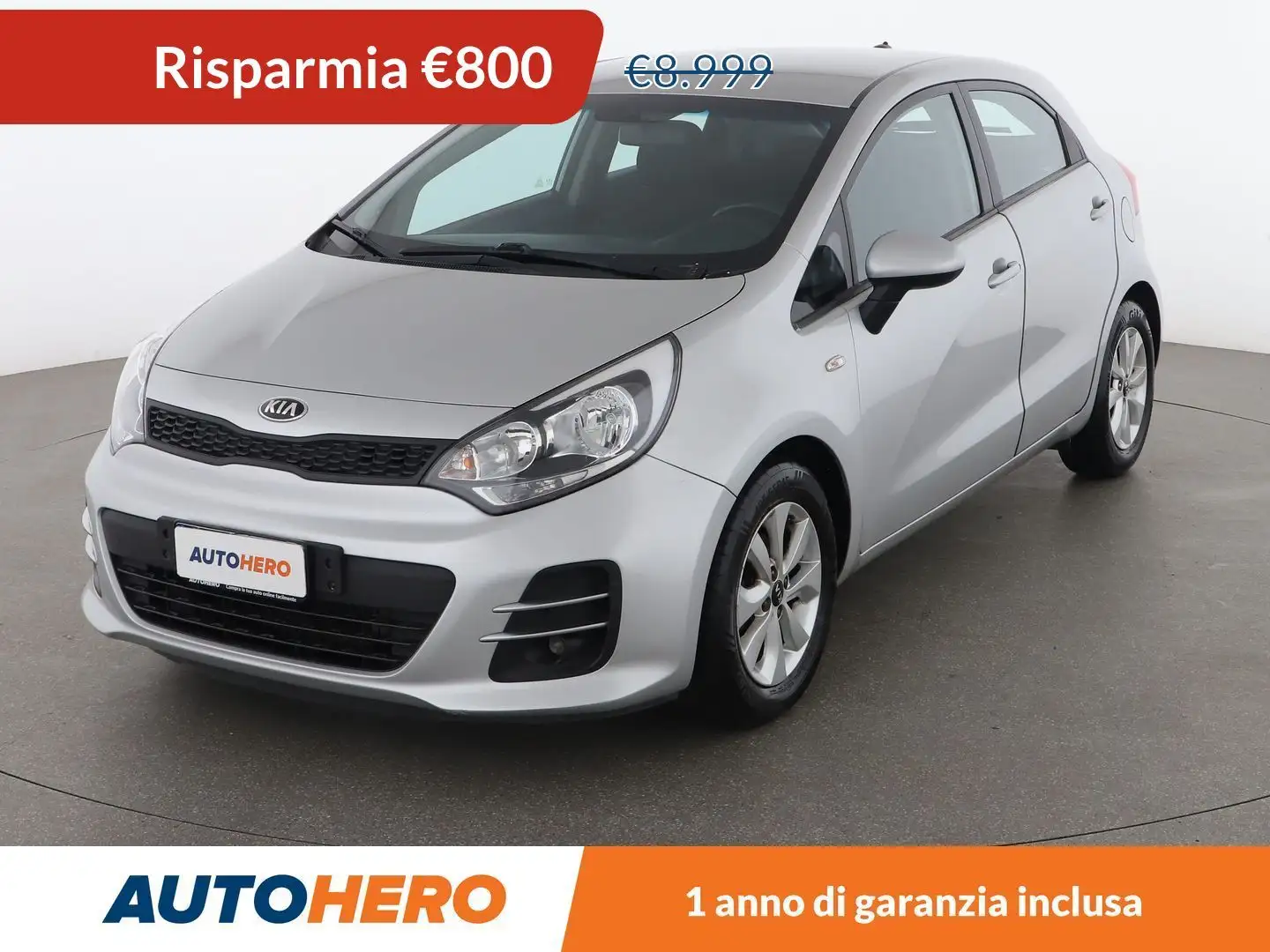 Kia Rio 1.1 CRDi Active Collection Argent - 1