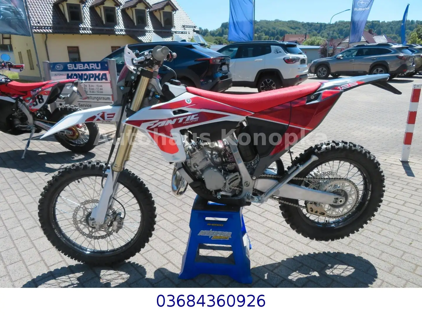 Fantic XE125 MY 2025 Neu mit Zulassung Rood - 2