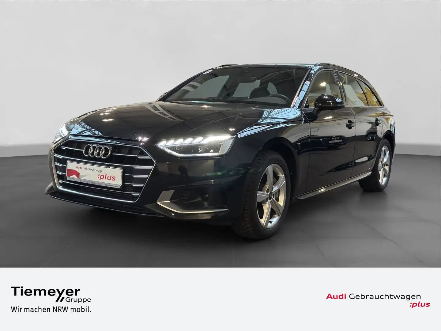 Audi A4 40 TFSI ADVANCED LEDER NAVI+ VIRTUAL KA Schwarz - 1