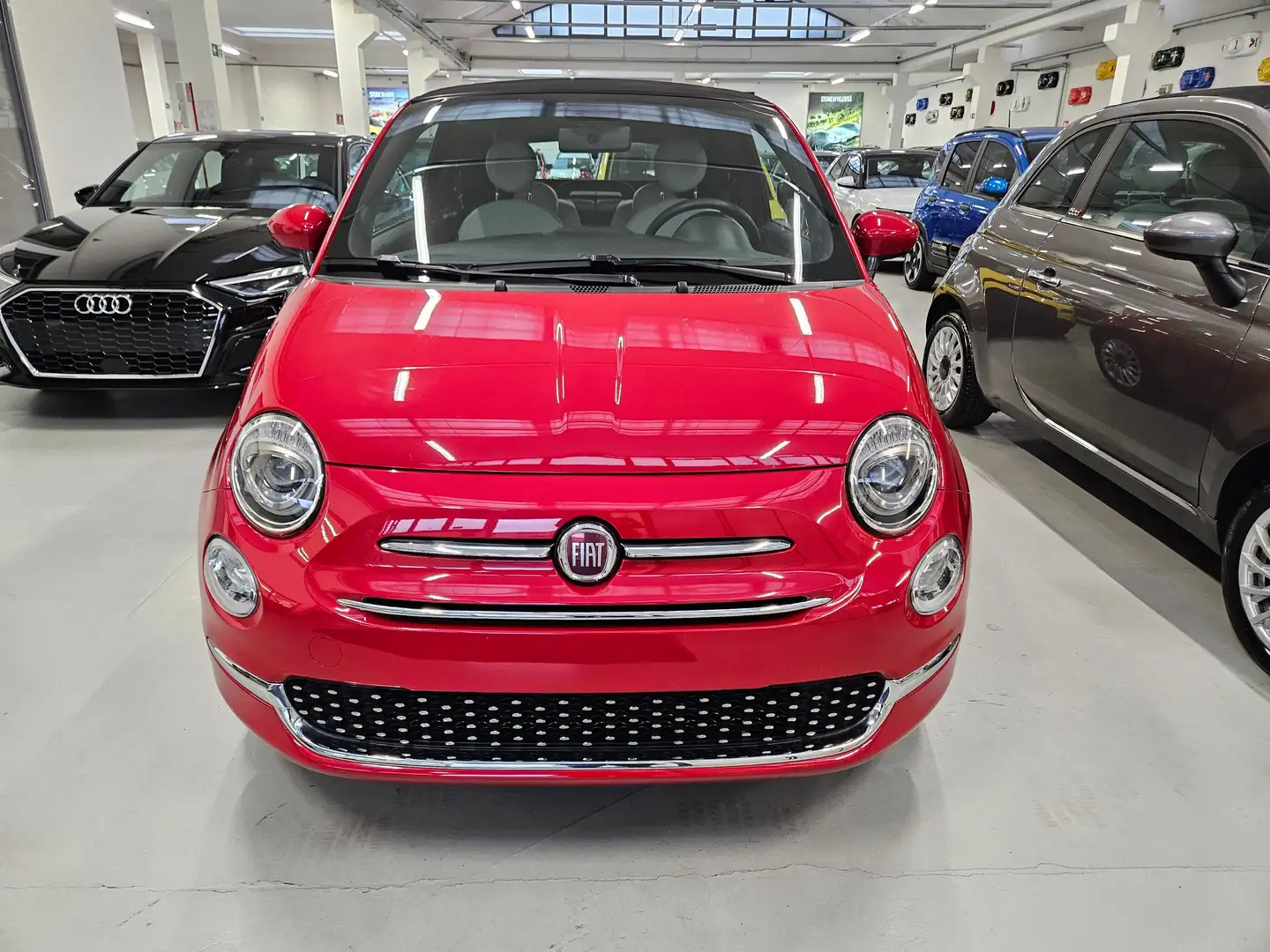 Fiat 500C 500C 1.0 hybrid Dolcevita 70cv Rosso - 2