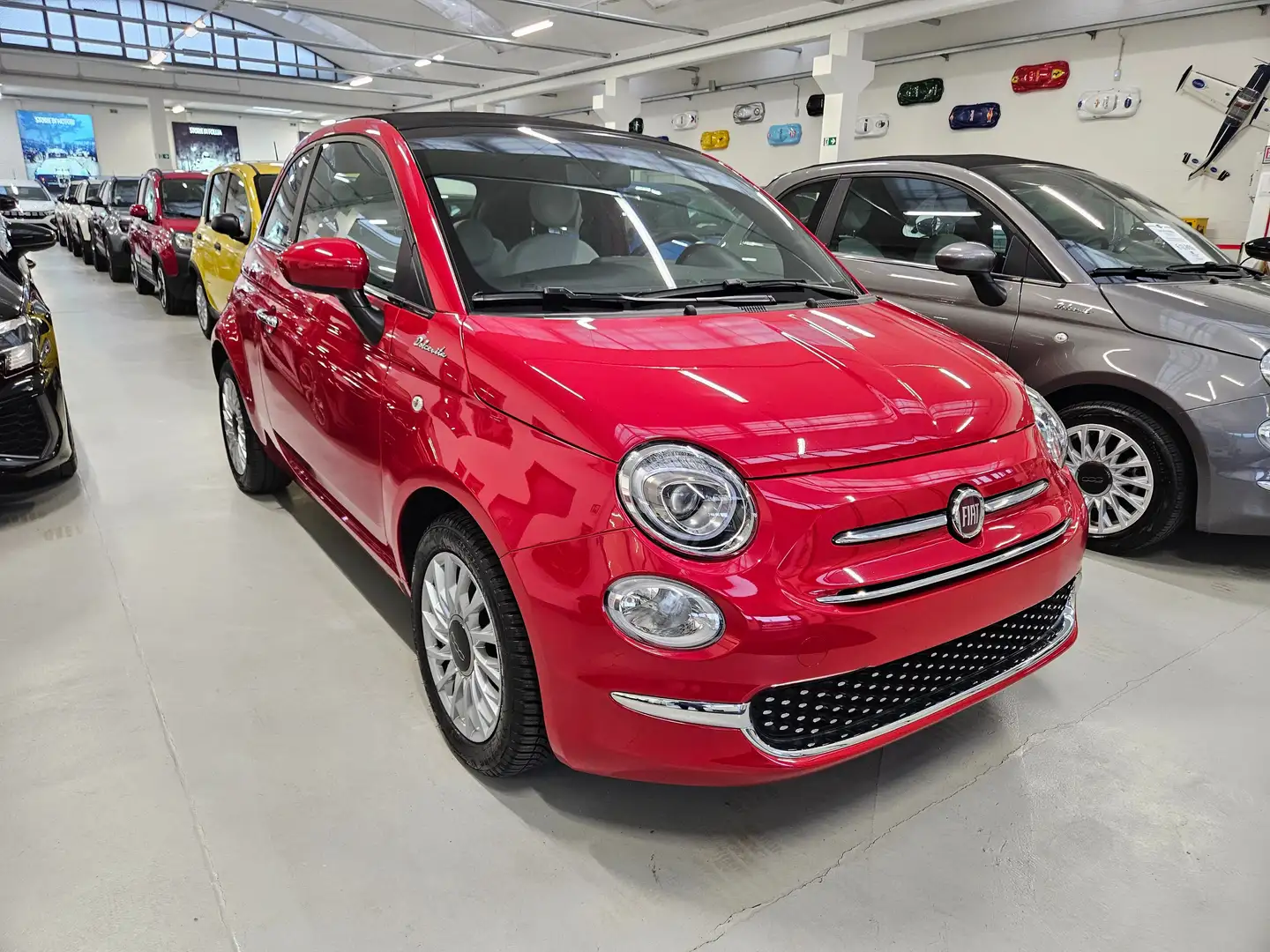 Fiat 500C 500C 1.0 hybrid Dolcevita 70cv Rosso - 1