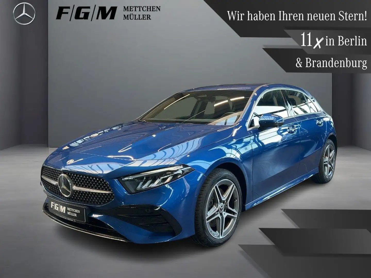 Mercedes-Benz A 250 e AMG Line KeyGo|TWA|360|Sitzhz|Kam Blau - 1