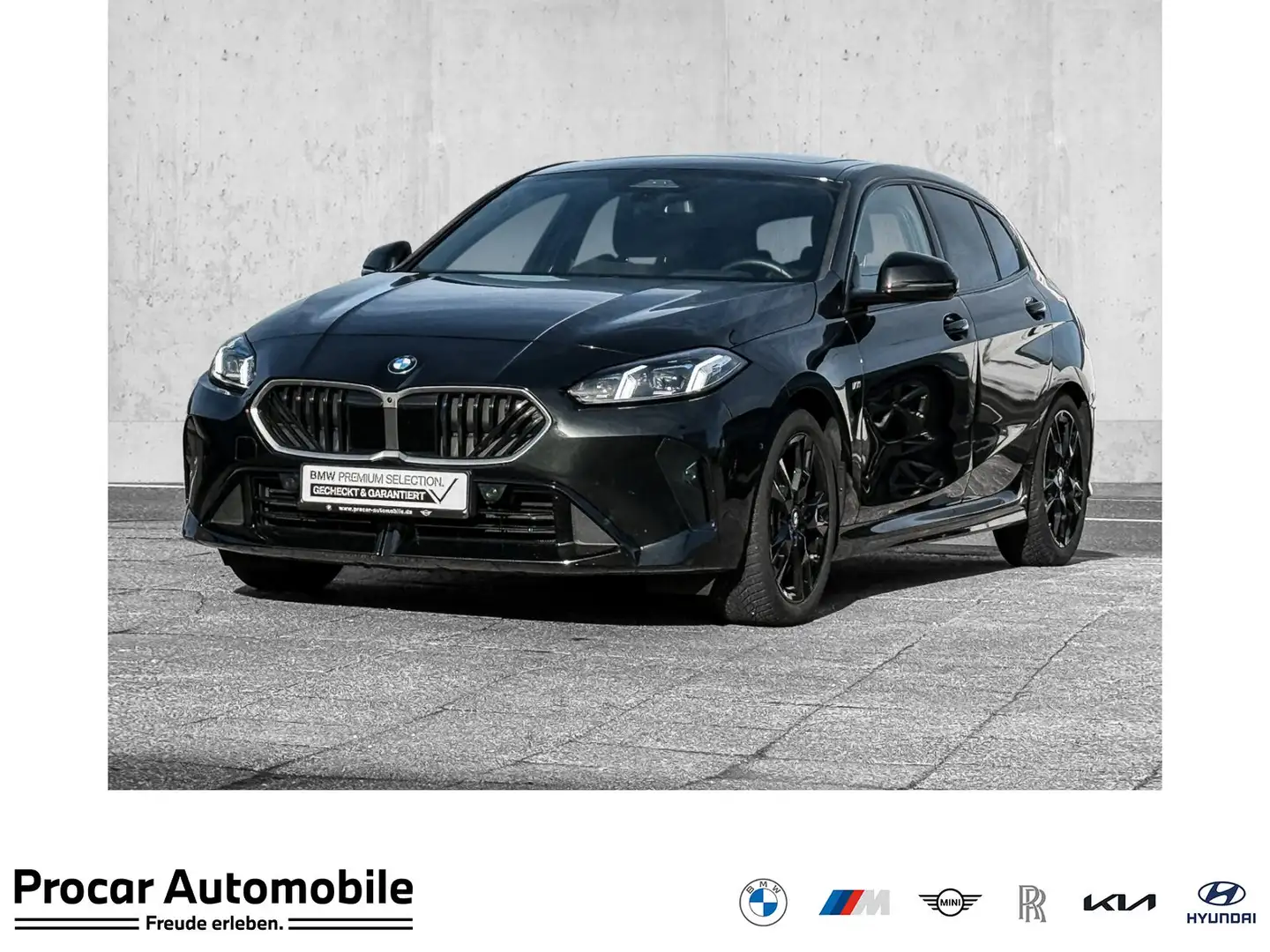 BMW 120 SPORTPAKET+DA++PA++HuD+ADAP LED+SHZ+DAB+UVM. Negro - 1