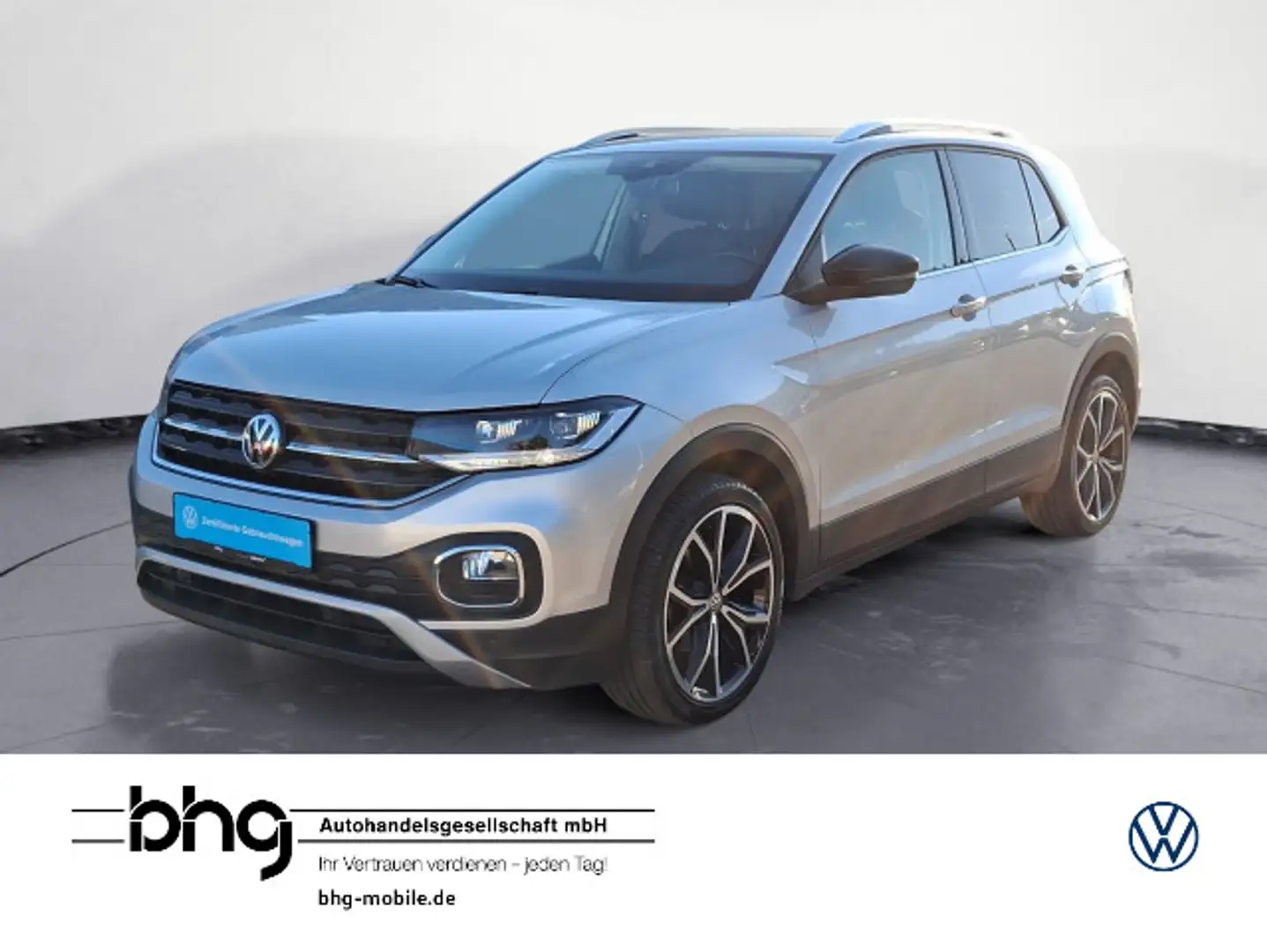 Volkswagen T-Cross Style 1.6 l TDI Navi Kamera Argent - 1