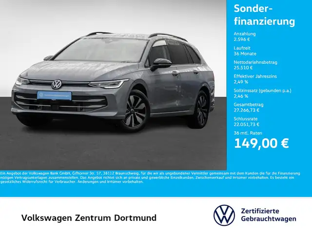 Volkswagen Golf Variant VIII 1.5 eTSI GOAL FACELIFT ACC ALU