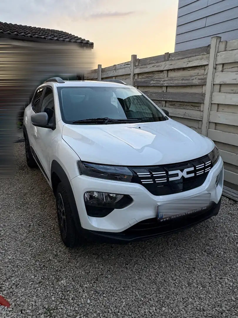 Dacia Spring Expression*45ch*camera*carplay*boite-auto* Blanc - 1