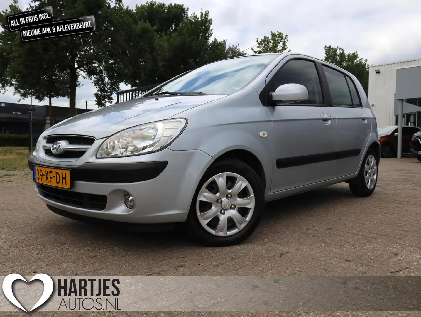 Hyundai Getz 1.4i Active Sense 5drs. Airco/Isofix Youngtimer Gris - 1