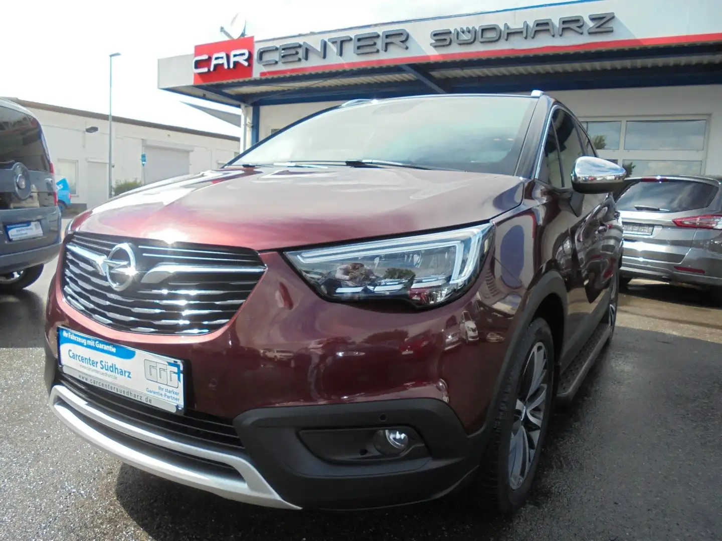 Opel Crossland X Panorama Teilleder Rot - 1