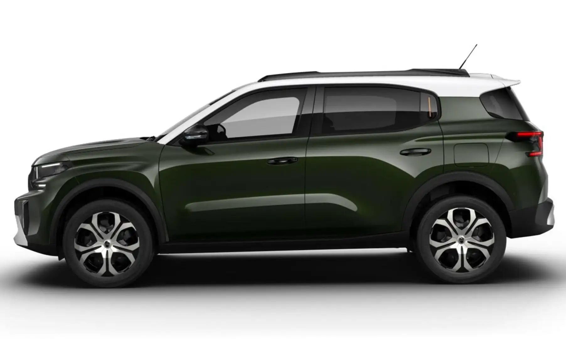 Citroen C3 Aircross Turbo 100 PLUS PDC Kam PrivG Temp BT 74 kW (101... Grün - 1