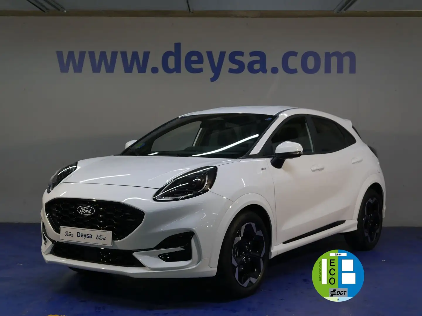 Ford Puma 1.0 EcoBoost MHEV ST-Line X 125 Weiß - 1