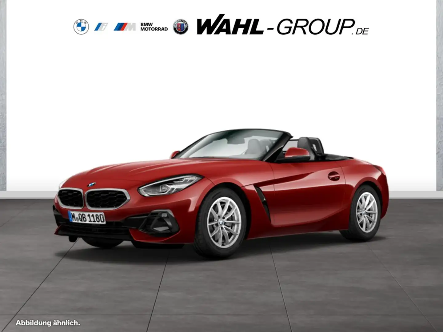 BMW Z4 sDrive20i ADVANTAGE AUT LEDER LC PROF ALARM  KOMFO Czerwony - 1