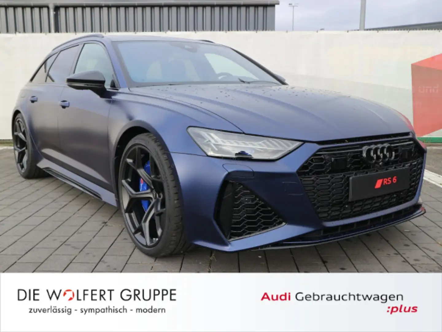 Audi RS6 *NAVARRABLAU MATT* Blau - 1