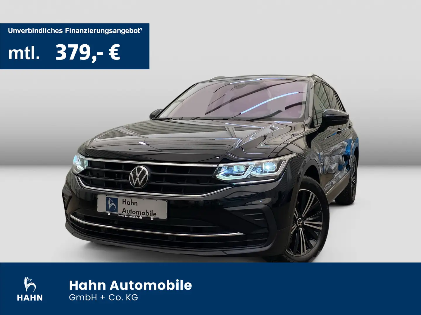 Volkswagen Tiguan 2.0 TDI Life AHK Navi Kamera ACC LED Zwart - 1