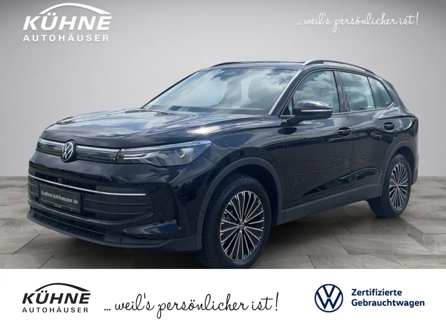 Volkswagen Tiguan Life 2.0 TDI DSG | ACC 360° PDC DAB NAVI Schwarz - 1