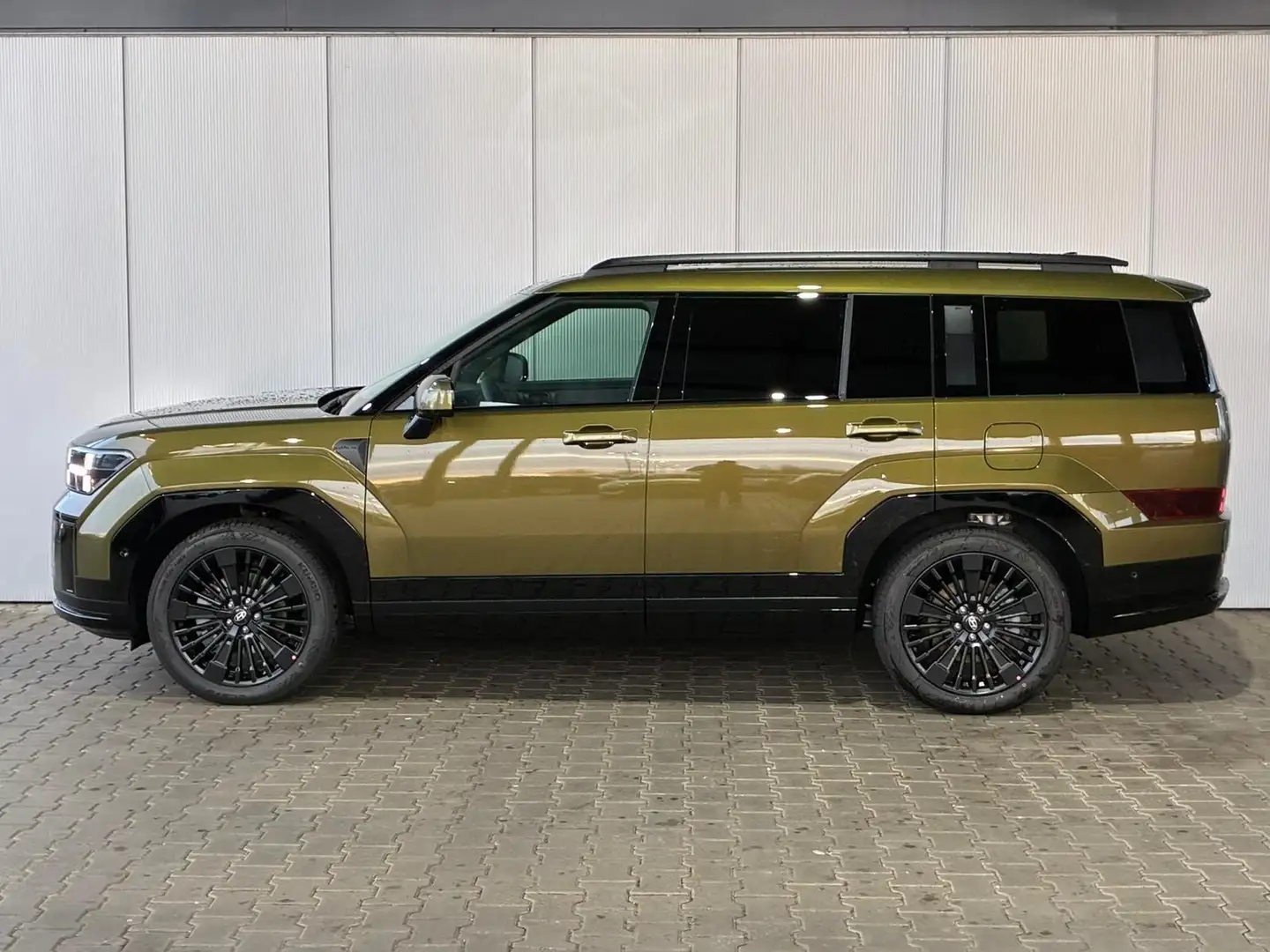 Hyundai SANTA FE PHEV Black Line 4WD 6-Sitzer / 4x Shz + Sitzbel... Grün - 2