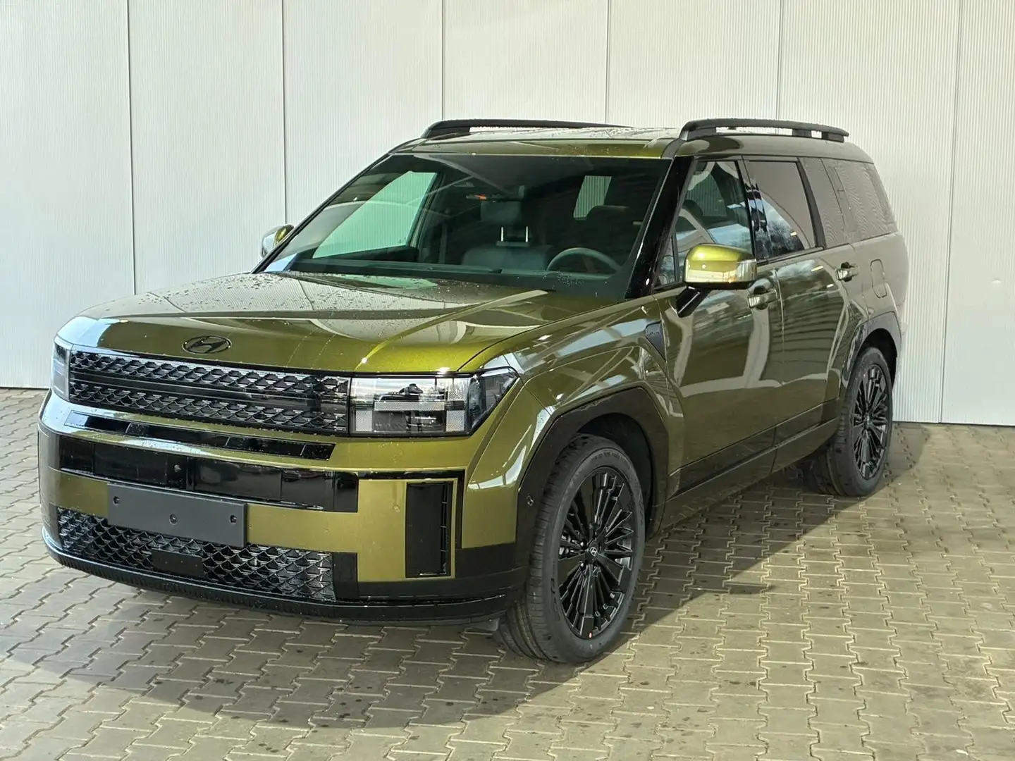 Hyundai SANTA FE PHEV Black Line 4WD 6-Sitzer / 4x Shz + Sitzbel... Grün - 1