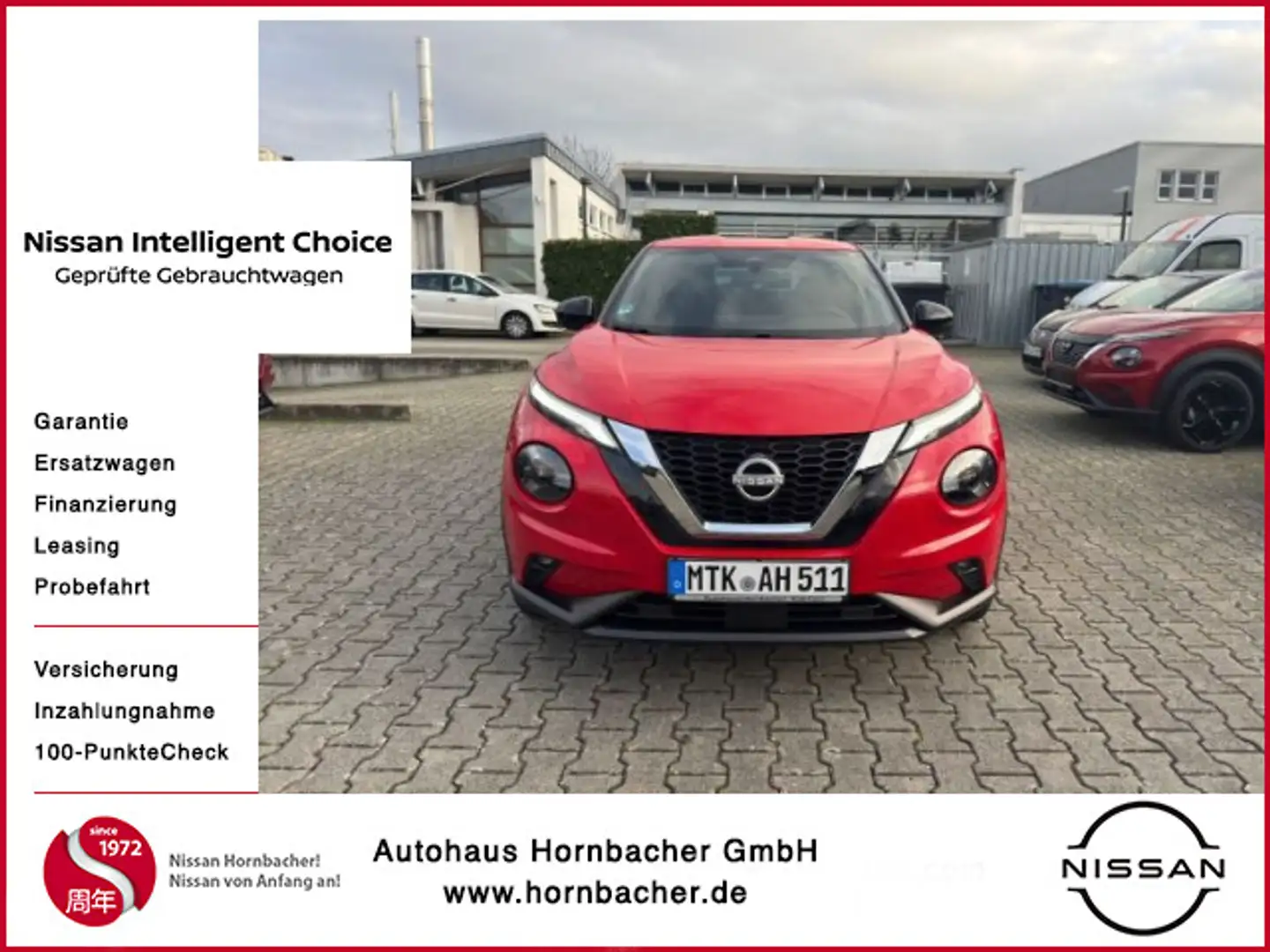 Nissan Juke 1.0 DIG-T N-Connecta Rot - 1