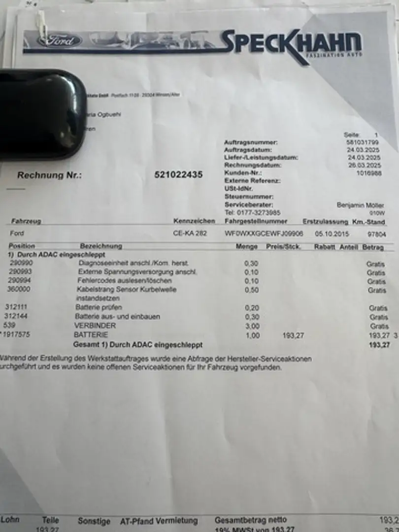 Ford Grand C-Max Titanium Kamera Navi 7 Sitze Panoram Braun - 2