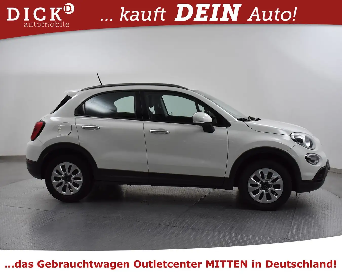 Fiat 500X 1.3 Cross Aut. LEDER+PDC+MFL+TEMP+APPLE+DAB Weiß - 2