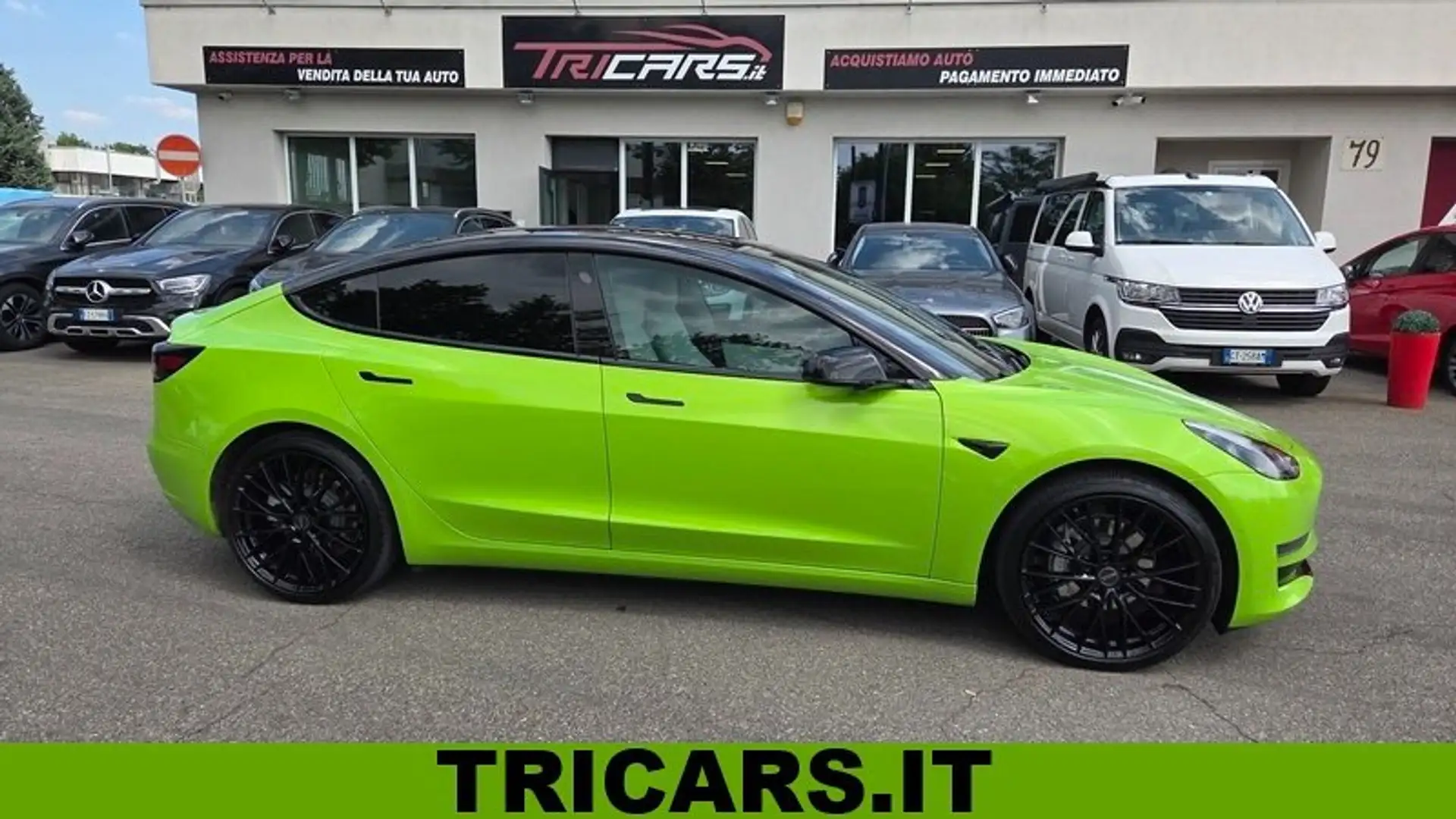 Tesla Model 3 Model 3 Long Range Dual Motor awd PERMUTE Bianco - 1