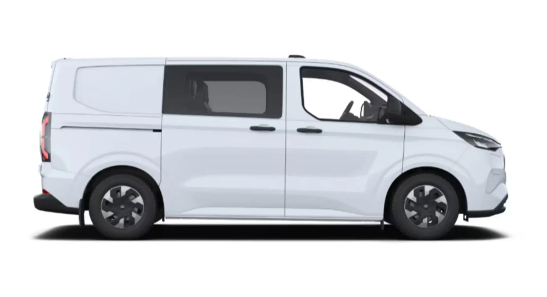 Ford E-Transit Custom Trend DCiV 71kWh 320L1 SHZ Kam 100 kW (1... Weiß - 2