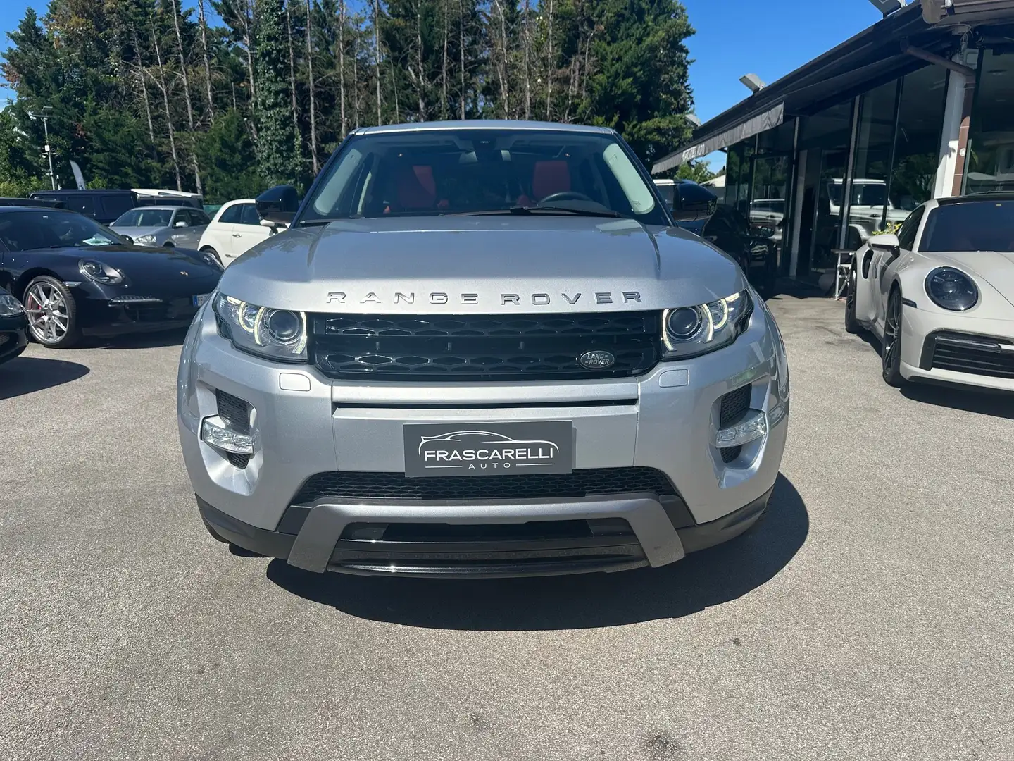 Land Rover Range Rover Evoque 5p 2.2 sd4 Dynamic 190cv auto/TETTO/PELLE BICOLORE Grau - 2