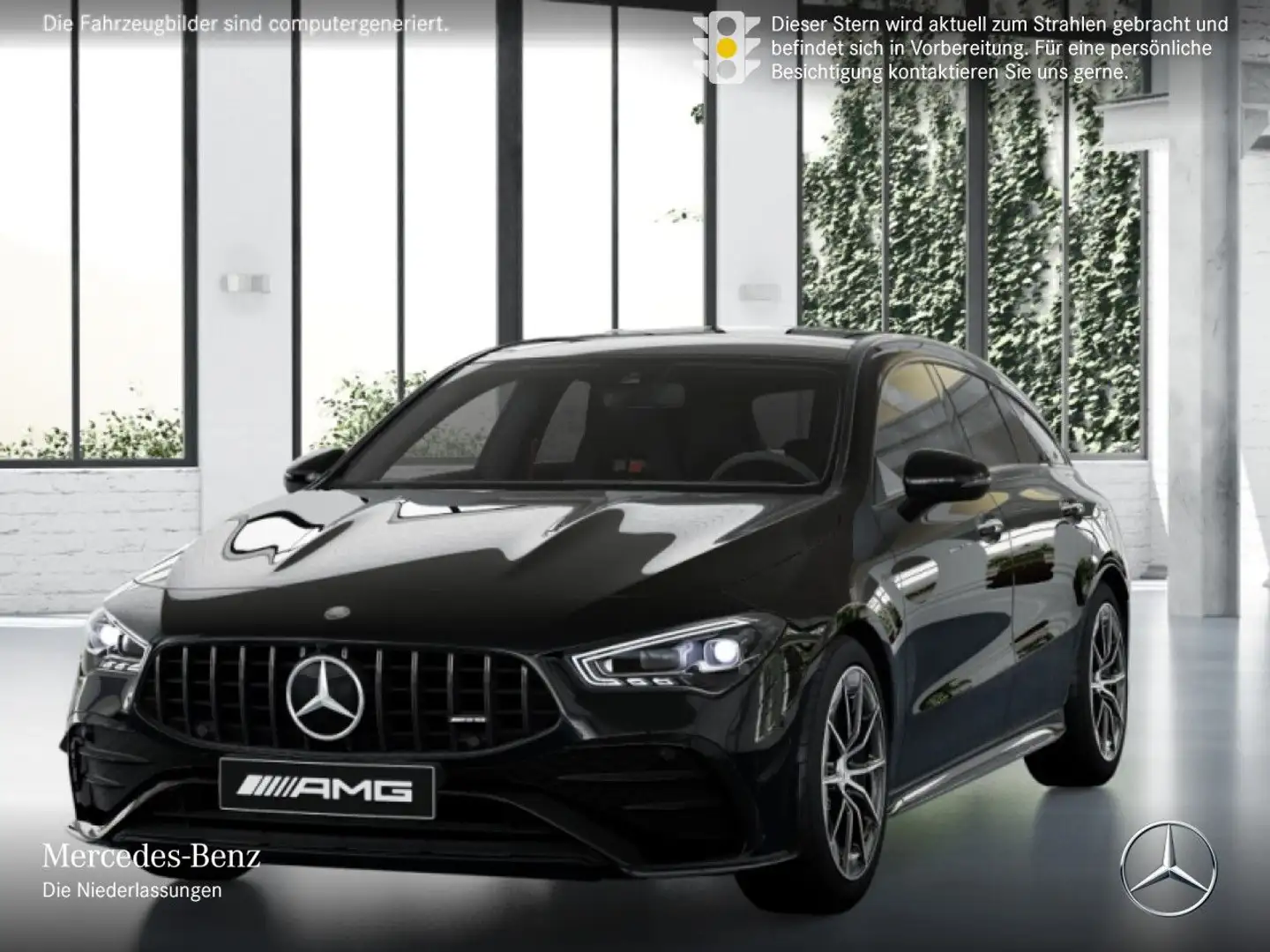 Mercedes-Benz CLA 35 AMG CLA 35 4M AMG+PANO+MULTIBEAM+KAMERA+TOTW+KEYLESS Schwarz - 2