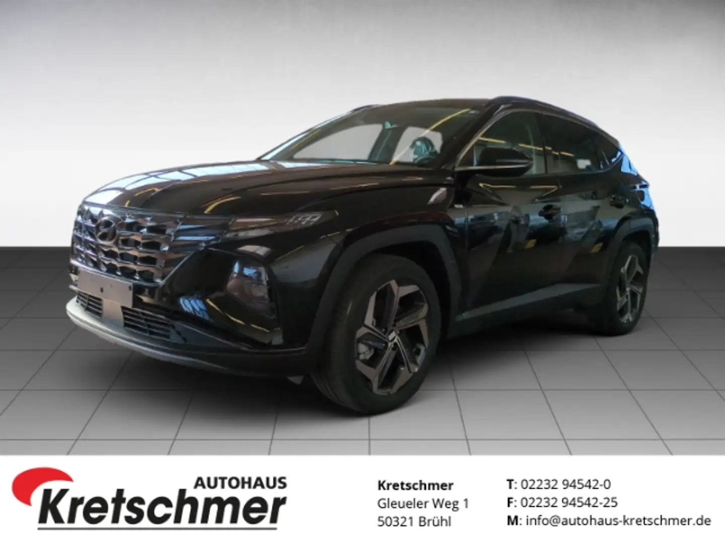 Hyundai TUCSON Prime Mild-Hybrid 4WD 1.6 T-GDI LED*NAVI*SITZBELÜF Schwarz - 1