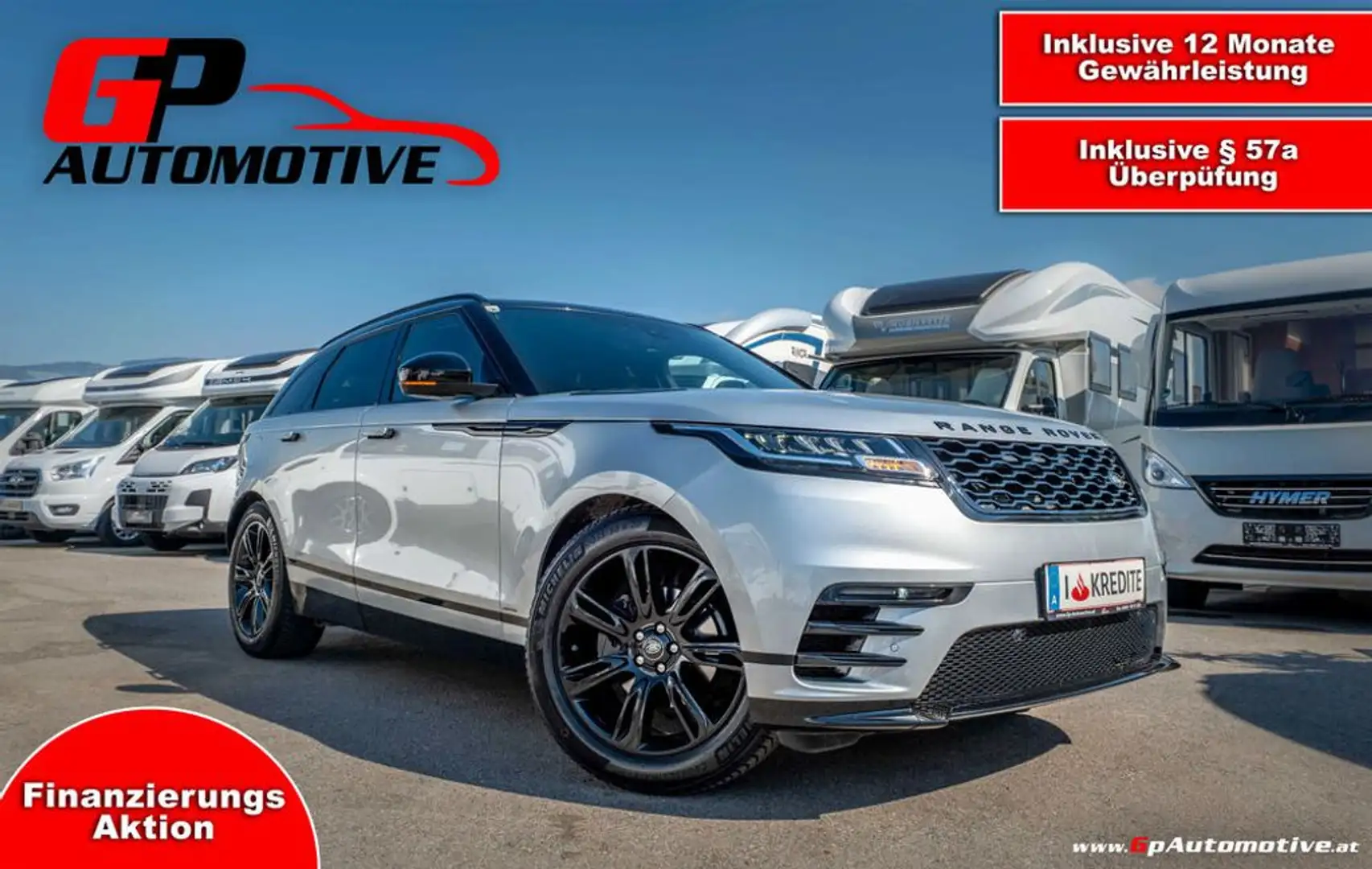 Land Rover Range Rover Velar D240 Allrad R-Dynamic Aut. Grau - 2