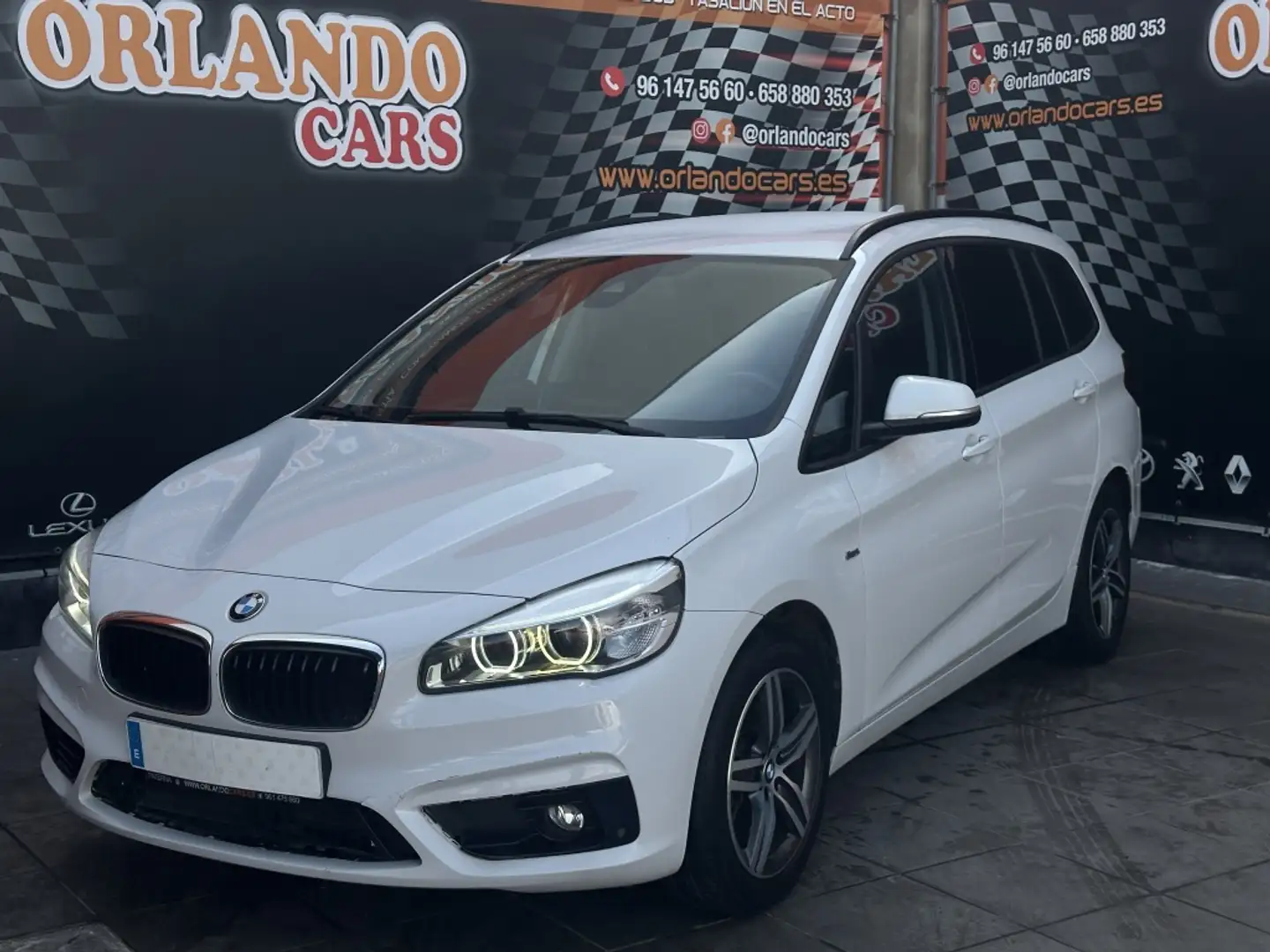 BMW 218 218d Gran Tourer Blanco - 1