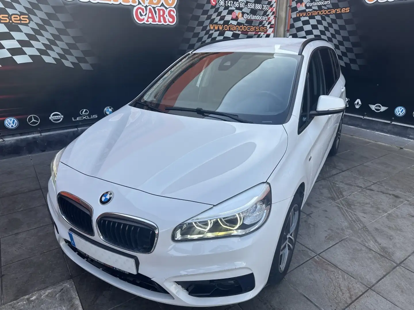 BMW 218 218d Gran Tourer Blanco - 2